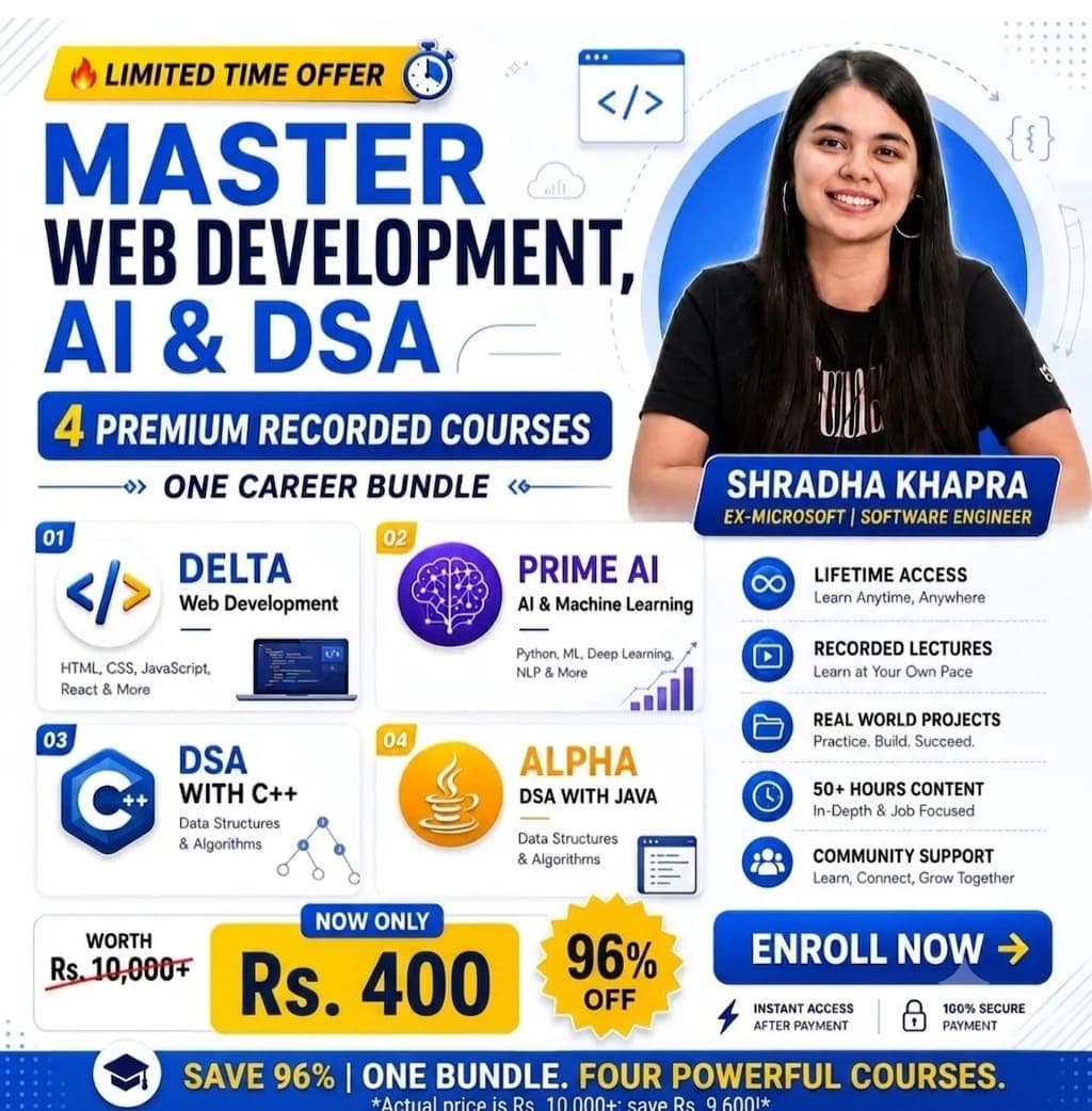 Full-Stack Web Development With AI/ML