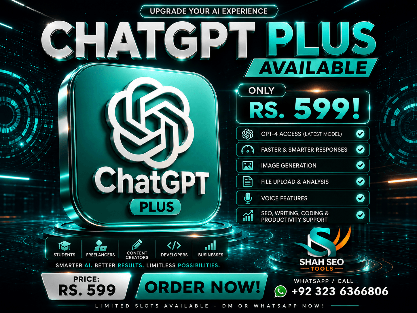 ChatGPT Plus Shared Account